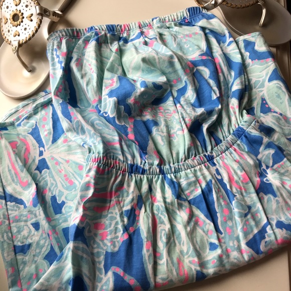 Lilly Pulitzer Windsor Dress Into the deep sz. XXS - Picture 3 of 8